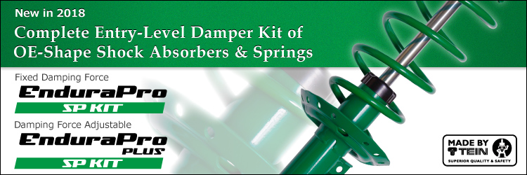 Complete Entry-Level Damper Kit of
OE-Shape Shock Absorbers & Springs